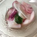siroro56's cooksnap of when they made 大根とバジルのマリネ♪バジルが香る♪.