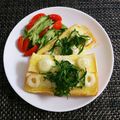 やんとエプロン☆'s cooksnap of when they made ちくわ＆大葉のとろ～りチーズ☆トースト.