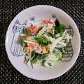 やんとエプロン☆'s cooksnap of when they made 大根とカニのサラダ.