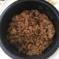 LIFEinUK's cooksnap of when they made ごま昆布・ツナ・しょうがの炊き込みご飯.