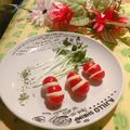 ゆうあやまま☆'s cooksnap of when they made ミニトマトdeしましまカプレーゼ風♡*。.