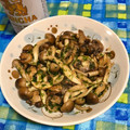 ゆにこーん☆'s cooksnap of when they made きのこ❤青海苔バター炒め.