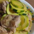 はるかっち１号's cooksnap of when they made 鶏もも肉とズッキーニのポン酢炒め.