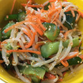 ポメちょん's cooksnap of when they made 簡単箸休め♪オイキムチ風もやしサラダ.