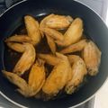 minamatsuy's cooksnap of when they made フライパンで手羽先の旨うま甘辛煮♪.