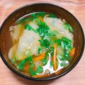 milglitter's cooksnap of when they made 白菜餃子のシャンタンスープ.