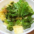 EnjoySun's cooksnap of when they made [話題入り]激ウマ☆ケールと厚揚げの炒め.
