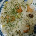 クックNFIOKE☆'s cooksnap of when they made 炊飯器で簡単☆シーフードピラフ.