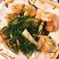 すずめ426's cooksnap of when they made おかひじきと海老のピリ辛炒め.
