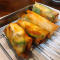 ちぃ〜〜〜's cooksnap of when they made アボカドとクリームチーズの焼き春巻き.