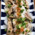 洋ちゃんの嫁's cooksnap of when they made わさびセセリぽん酢.