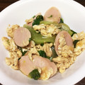 卵せんべい's cooksnap of when they made 魚肉ソーセージとレタスのマヨ炒め.