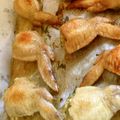 indiansun's cooksnap of when they made ダーリン号泣★塩ダレ手羽先餃子.