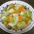 ジョングレ's cooksnap of when they made ほっこりと☆白菜と高野豆腐の旨煮☆.