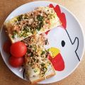 ふか谷's cooksnap of when they made 和！？竹輪＆しらす＆チーズトースト.