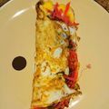 うさかめチャン's cooksnap of when they made お好み焼き？な目玉焼き.