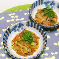 クックI7I5L1☆'s cooksnap of when they made ＊さばの味噌煮缶と蒟蒻とキムチの煮物＊.