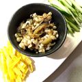 アボカドアキタ's cooksnap of when they made 素麺の薬味に☆茄子きつねたぬきのゴマ炒め.