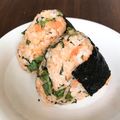 mami♪123's cooksnap of when they made さっぱりで美味しい♪鮭と大葉のおにぎり.