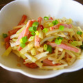 shimaru's cooksnap of when they made 大根の皮と葉でエコ料理☆ナンプラー炒め.