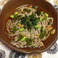 ぽぽきゅ's cooksnap of when they made 我が家の　枝豆＊くるみそば.