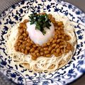 ららくま☆'s cooksnap of when they made くせになる♪ピリ辛☆納豆そうめん.