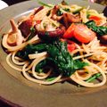 kaokaofood's cooksnap of when they made ルッコラのシンプルパスタ.