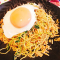 ELazIly's cooksnap of when they made 超簡単！豆苗ともやしの焼きそば.