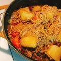 クック1QU1XN☆'s cooksnap of when they made ストウブ鍋で簡単無水ダシダ肉じゃが.