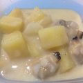 るなぷり's cooksnap of when they made 離乳食にも♡やさしい和風クラムチャウダー.