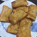 yurari0719's cooksnap of when they made 簡単！おいしい！揚げチーズワンタン.
