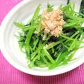 朝まと's cooksnap of when they made 旨味たっぷり　ミツバのおひたし.