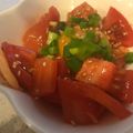 ぎんはる's cooksnap of when they made ☆キムチとトマトのユッケ風☆.