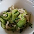 クックQPKXTW☆'s cooksnap of when they made しっとり鶏むね肉ときゅうりの和え物.