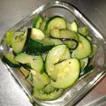 aoi☆あおい's cooksnap of when they made ズッキーニの中華きんぴら.