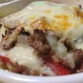 m_miho's cooksnap of when they made トマト、なす、挽肉のチーズ焼き.