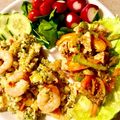 ame-ikuru's cooksnap of when they made 鶏肉と香味野菜のラープ（タイの和え物）.