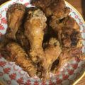 723♡'s cooksnap of when they made 旨みが違う！「骨付き鶏肉の唐揚げ」.