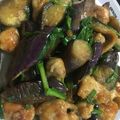 Rntr's cooksnap of when they made 鶏もも肉となすの柚子胡椒ポン酢炒め.