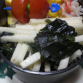 おちゃむ夫人's cooksnap of when they made 長いもとワカメのめんつゆ和え.
