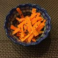 Amalka's cooksnap of when they made お弁当のスキマにも♪人参のふりかけナムル.