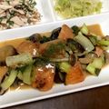 ＊＊天然水＊＊'s cooksnap of when they made 鮭とチンゲン菜で☆メインになる炒めもの.