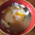 かよばぁ's cooksnap of when they made 落とし卵のおみそ汁.