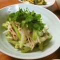 低カロ探検隊's cooksnap of when they made コストコ♪チキンとセロリの歯応えサラダ.