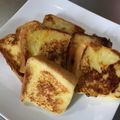 mia9's cooksnap of when they made レンジで時短♡カリふわフレンチトースト.