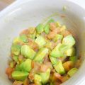 クック3KQMVB☆'s cooksnap of when they made 熟したトマトとアボカドと。.