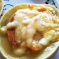 キャラメグ♪'s cooksnap of when they made 焼き桃チーズシュガートースト！.
