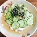 riana000's cooksnap of when they made きゅうりと豆腐の冷や汁ご飯.