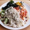 ふか谷's cooksnap of when they made とろろ昆布とキムチ☆冷たいうどん.