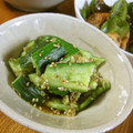 低カロ探検隊's cooksnap of when they made かち割りきゅうりのごま酢和え.